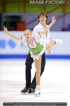 2013-02-27 Milano - World Junior Figure Skating Championships 3105 Annabelle Prolss-Ruben Blommaert GER